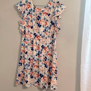 10 DOLLAR SALE ON EVERYTHING: Merona Size Large Floral Spring Dress
